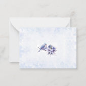 Correspondance Carte à note plat Quinceañera Lluvia de Sobres (Dos)