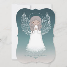 Carte Ange de Noël