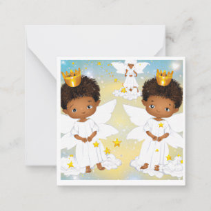 Correspondance Carte Anges de Noël non binaires