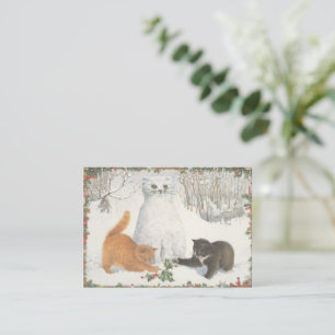 Correspondance Carte Chat de Noël