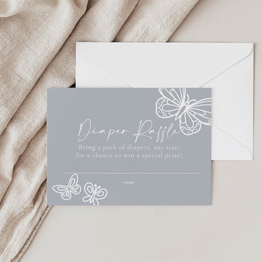 Correspondance Carte de Baby shower à rabat Neutre