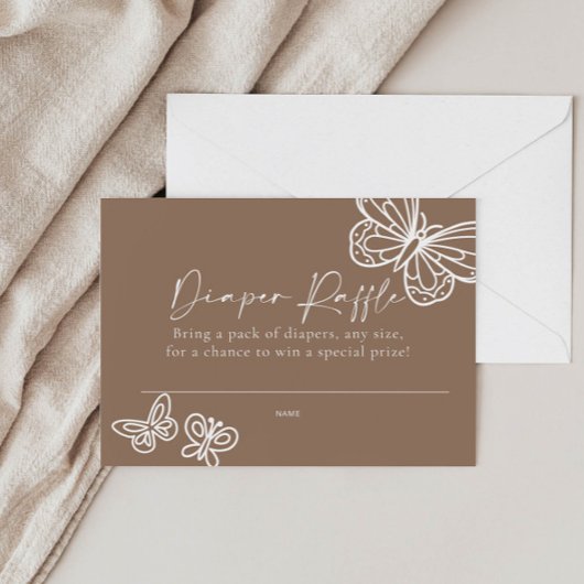 Correspondance Carte de Baby shower de carafe à couches Boho