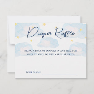 Correspondance Carte de Baby shower de couches Twinkle Little Sta