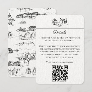 Correspondance Carte de boîtier en toile Chattanooga noir et blan