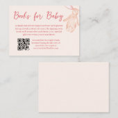 Correspondance Carte de carnet de Baby showers (Devant / Derrière)