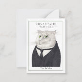 Correspondance Carte de commerce CAT BUTLER (Devant)