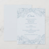 Correspondance Carte de détails Spring Whimsy (Devant / Derrière)