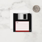 Correspondance Carte de disquette vide (Devant/Arrière en situation)