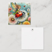 Correspondance Carte de Fantaisie Fée (Devant / Derrière)