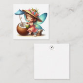 Correspondance Carte de Fantaisie Fée (Devant / Derrière)