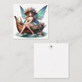 Correspondance Carte de Fantaisie Fée (Devant / Derrière)