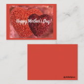 Correspondance Carte de fête des mères (Devant / Derrière)