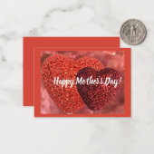 Correspondance Carte de fête des mères (Devant/Arrière en situation)