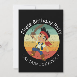 Correspondance Carte de fête pour garçon pirate