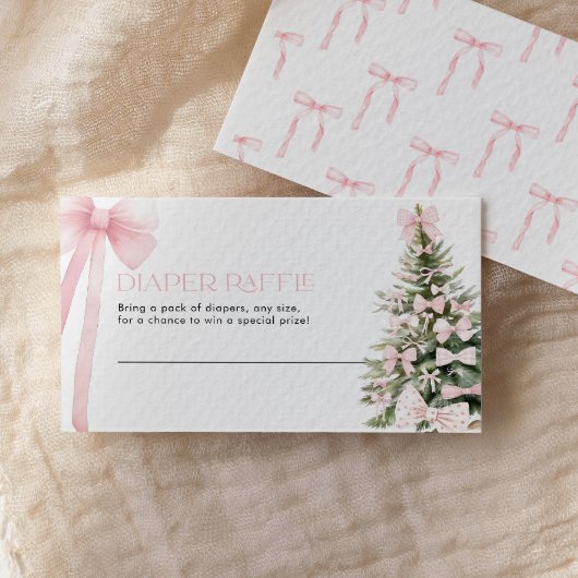 Correspondance Carte de jauge de couches d'hiver Pink Bow