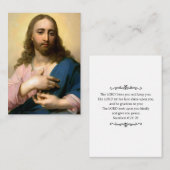 Correspondance Carte de Jésus-Christ (Devant / Derrière)