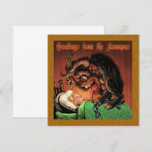 Correspondance Carte de Krampus (Devant / Derrière)