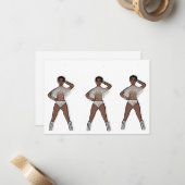 Correspondance Carte de la danseuse Fringe A (argent) (Devant/Arrière en situation)
