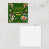 Correspondance Carte de la fête des mères (Devant / Derrière)