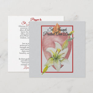 Correspondance Carte de la Fête des Pères Saint Joseph Protégez N