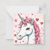 Correspondance Carte de la Saint-Unicorne Valentin (Devant)