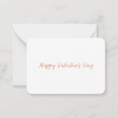 Correspondance Carte de la Saint-Valentin (Dos)