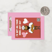 Correspondance Carte de la Saint-Valentin #2 (Devant/Arrière en situation)