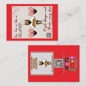 Correspondance Carte de la Saint-Valentin #4 (Devant / Derrière)