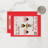 Correspondance Carte de la Saint-Valentin #4 (Devant/Arrière en situation)