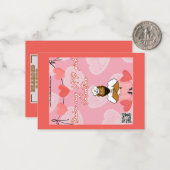 Correspondance Carte de la Saint-Valentin #7 (Devant/Arrière en situation)