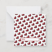 Correspondance Carte de la Saint-Valentin au hérisson fantaisiste (Dos)