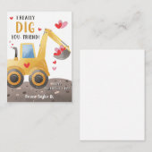 Correspondance Carte de la Saint Valentin pour enfants (Devant / Derrière)
