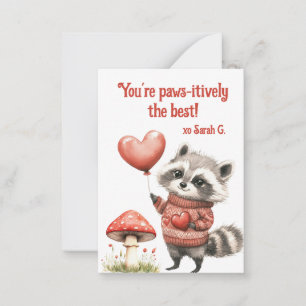 Correspondance Carte de la Saint-Valentin pour enfants avec des a