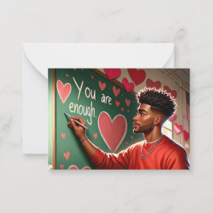 Correspondance Carte de la Saint-Valentin pour enseignant homme a