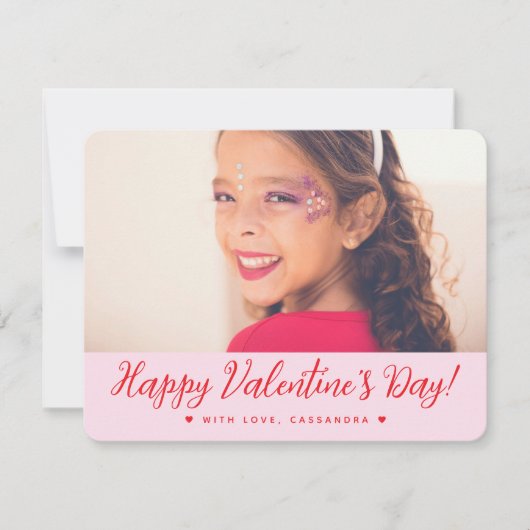 Correspondance Carte de la Saint-Valentin pour la maternelle (Devant)