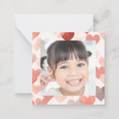 Correspondance Carte de la Saint-Valentin pour la salle de classe (Dos)