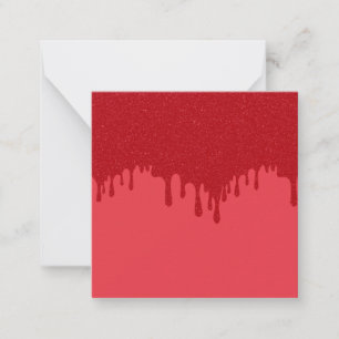 Correspondance Carte de mini-note personnalisée tomate rouge
