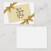 Correspondance Carte de motivation (Devant / Derrière)