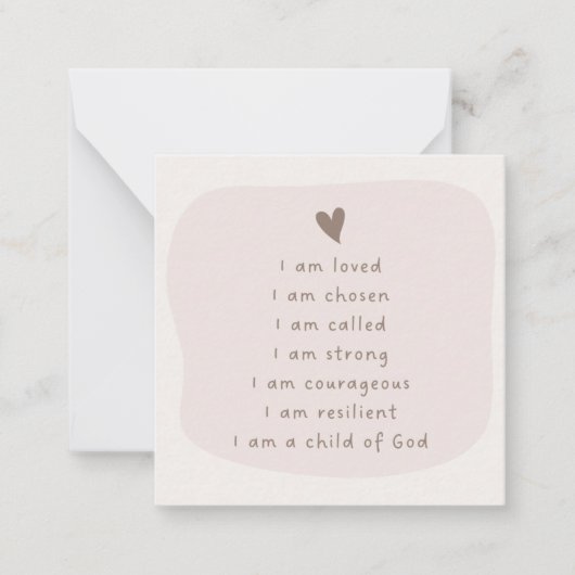 Correspondance Carte de motivation d'affirmation moderne (Devant)