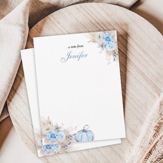 Correspondance Carte de naissance Blue Pumpkin bébé