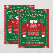 Correspondance Carte de Noël (Devant / Derrière)