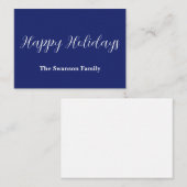 Correspondance Carte de Noël Appartement (Devant / Derrière)