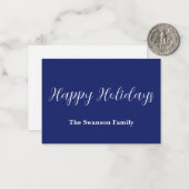 Correspondance Carte de Noël Appartement (Devant/Arrière en situation)