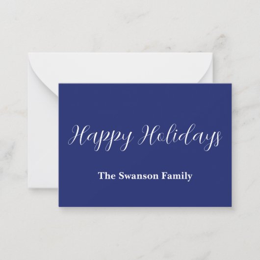 Correspondance Carte de Noël Appartement (Devant)