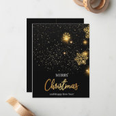 Correspondance Carte de Noël du Nouvel An (Devant/Arrière en situation)