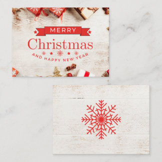 Correspondance Carte de Noël Joyeuse Carte de Noël Vintage Look