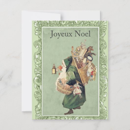 Correspondance Carte de Noël Joyeux Noel (Devant)