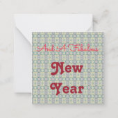 Correspondance Carte de Noël Mini (Dos)