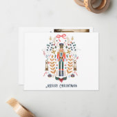 Correspondance Carte de Noël Nutcracker (Devant/Arrière en situation)