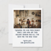 Correspondance Carte de Noël Nutcracker (Dos)